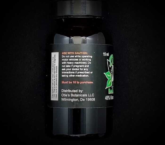 Otie’s Botanicals 45% Liquid Kratom Extract - Image 2